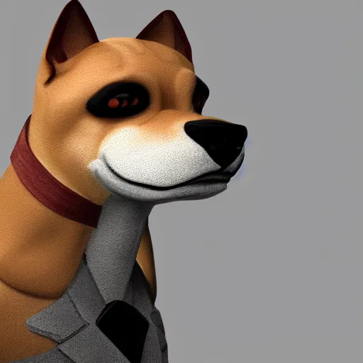 Prompt: Hitler as a dog, hyperrealistic, trending on artstation