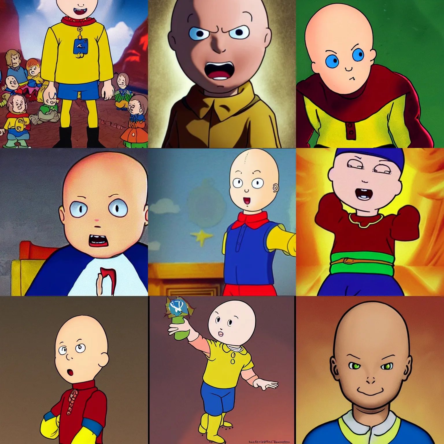 AI Art Generator: Caillou