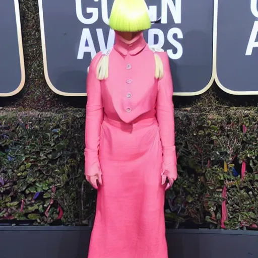 Image similar to Sia Furler red carpet