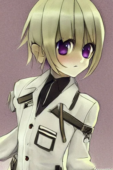 Prompt: beautiful little blonde boy in thigh nazi male uniform. made in abyss art style, inspired by kris from deltarrune, cute detailed artwork, anatomically correct, soft details, ilya kuvshinov, reflection, perfect composition, wallpaper mobile, illumination, digital art, detailed anime soft face, symmetrical face, western comic, illustration, realistic, nazism