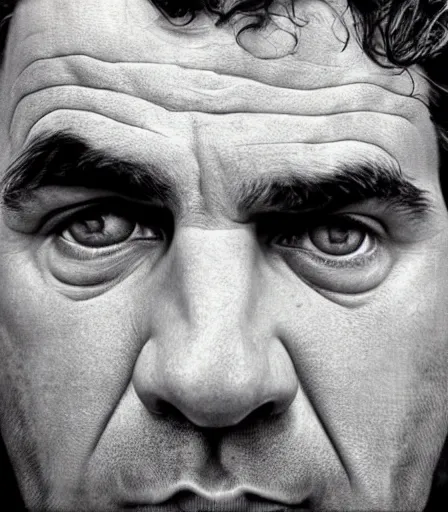 Image similar to a high quality, high detail, photorealistic portrait of mark ruffalo by james nachtwey and lucian freud, zdzisław beksinski