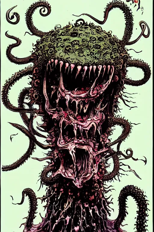 Prompt: chthulu by ralph steadman