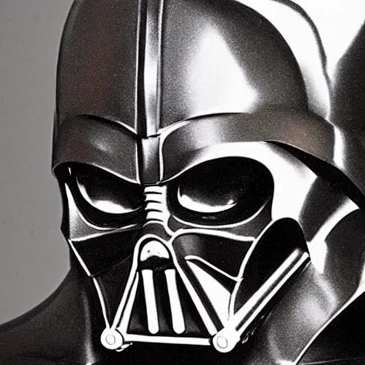 Image similar to h. r. giger designs his version of darth vader