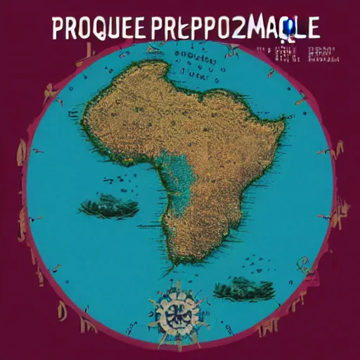 Image similar to album cover of the map of the problematique