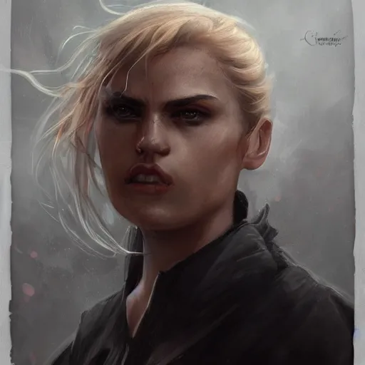 Prompt: a head - on detailed oil portrait of a round - faced martial artist, by charlie bowater, lise deharme, wlop, trending on artstation, dungeon and dragons art, l critical role