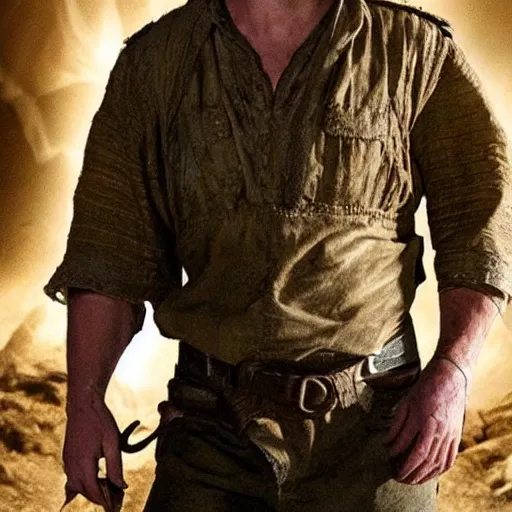 Image similar to Brendan Fraser in The Mummy reboot