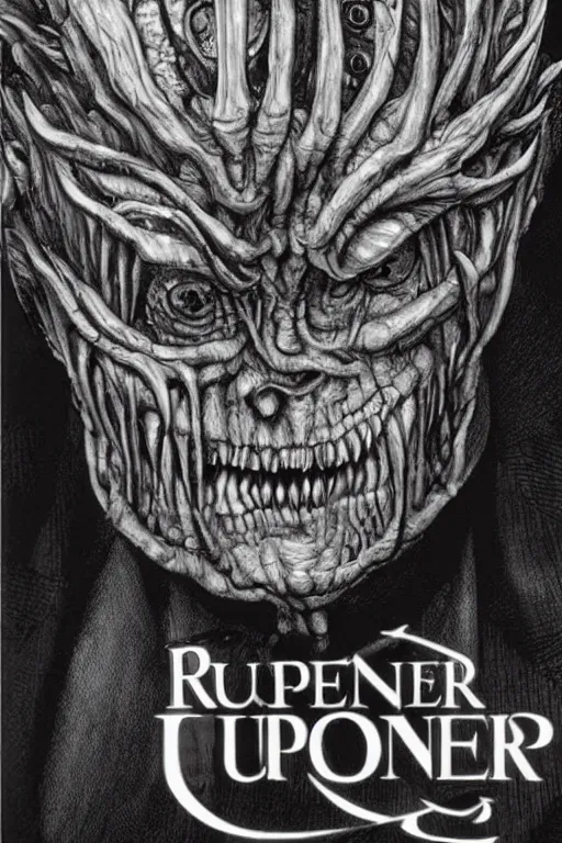 Image similar to !!! rupert murdoch!!! as a monster with!! many eyes!!, photorealistic, cinematic lighting, highly detailed, very intricate, by guillermo del toro and hr giger