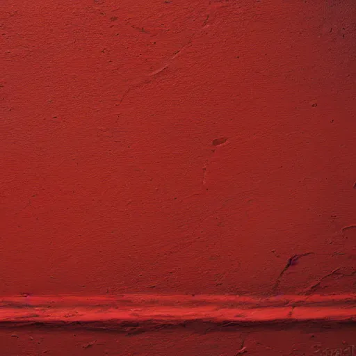 Prompt: a texture of an old red plaster wall by studio ghibli, thick brush strokes, hand painted, oil painted, brush strokes