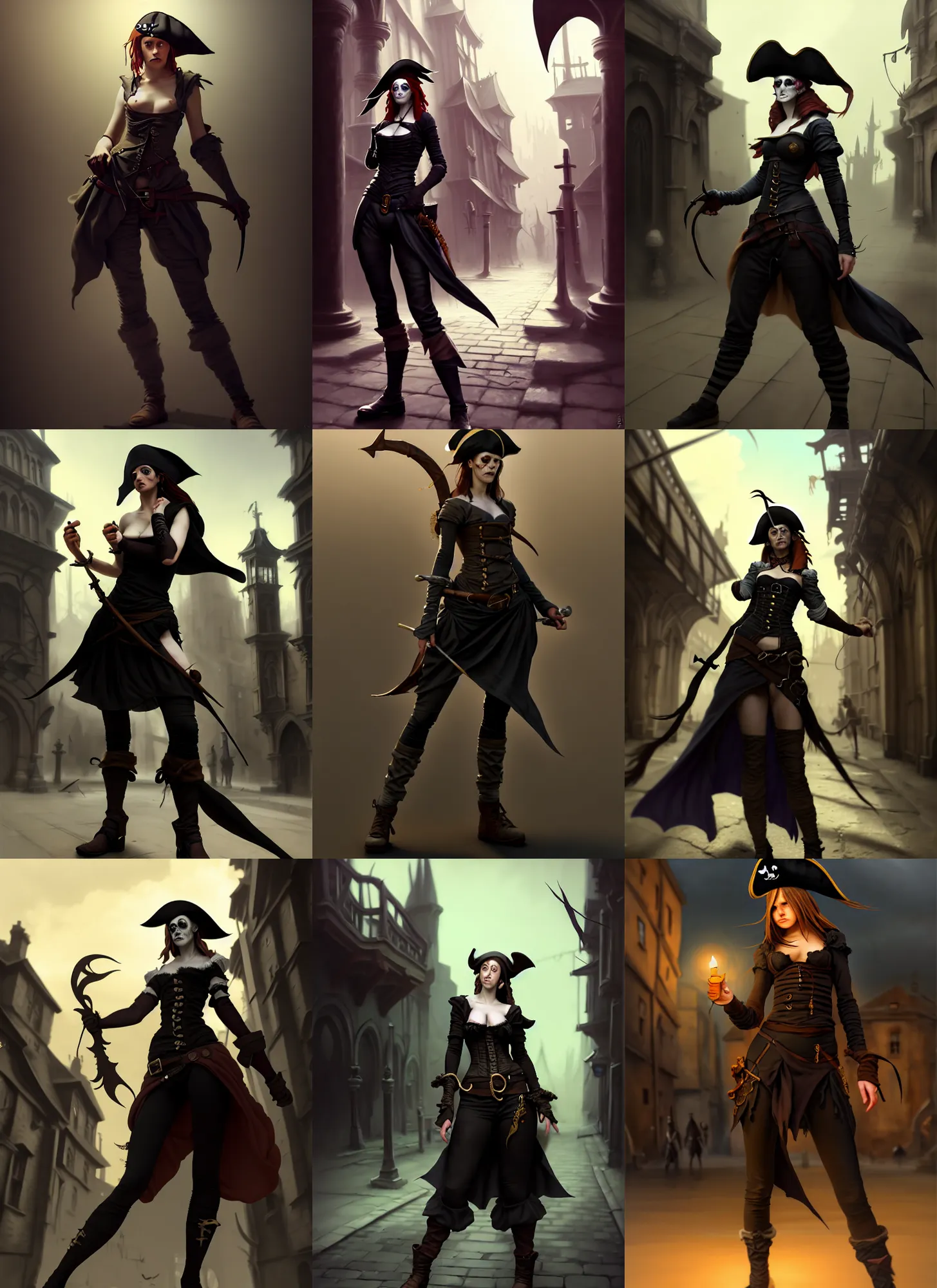 Witch Rosey Character Design Portfolio — Creative Art Works