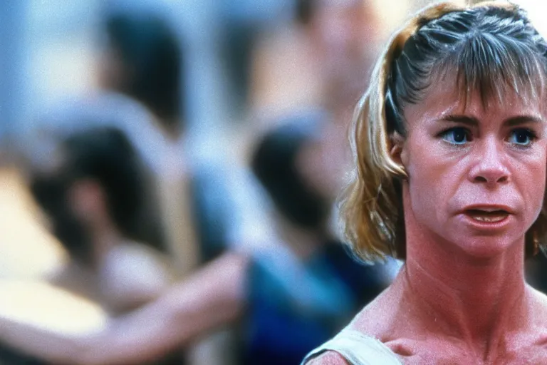 Prompt: Tonya Harding in Aliens (1986), highly detailed, high quality, HD, 4k, 8k, Canon 300mm, professional photographer, 40mp, lifelike, top-rated, award winning, realistic, sharp, no blur, edited, corrected, trending
