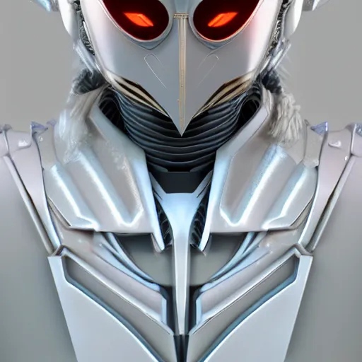 Image similar to portrait of a bust of knight with futuristic fashion elements created by yuuki morita and ludvig holmen, brilliantly colored, kingdoms of ether, octane render, 3 d animated, unreal engine 5, studio lighting, smooth surface