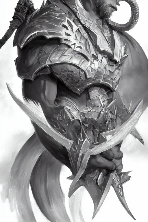 prompthunt: A realistic anime portrait of a dnd male dragonborn warrior,  draconian, dragon, D&D, digital painting, by Stanley Artgerm Lau,  Sakimichan, WLOP and Rossdraws, digtial painting, trending on ArtStation,  SFW version