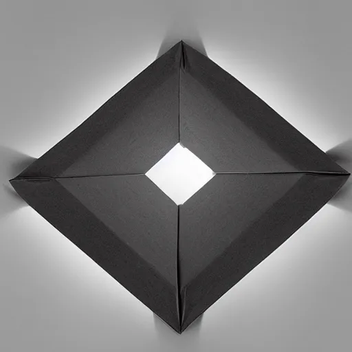 Image similar to the origami stool by tadao ando