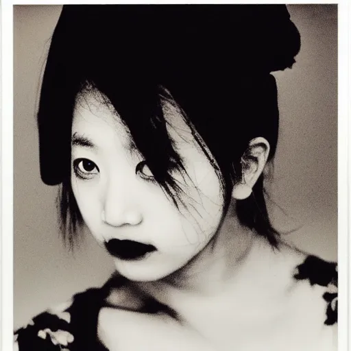 Image similar to photo of young woman by nobuyoshi araki