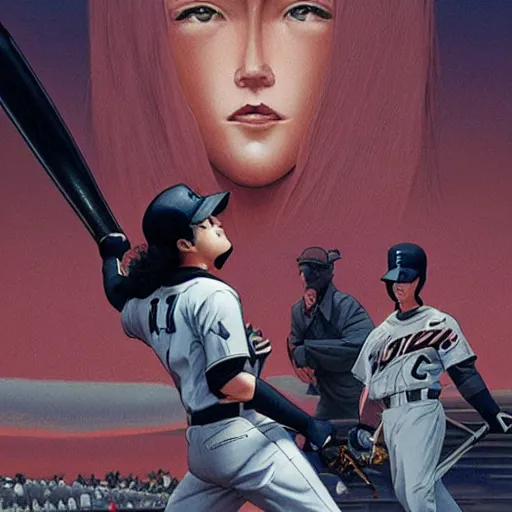 Prompt: a beautiful american baseball mom, cinematic, dramatic, insanely detailed and intricate, elegant, hyper realistic, super detailed, by sam yang, by yoshiyuki tomino, by ralph mcquarrie, by ilya kuvshinov