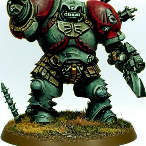 Image similar to a crying sad ogryn in warhammer 4 0 k darktide