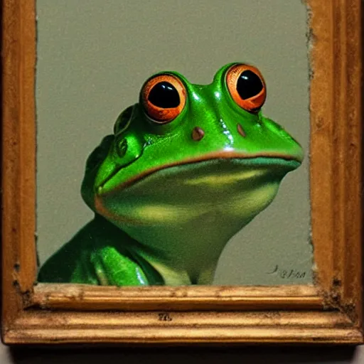 Image similar to jean - frog grenouille, an autoportrait