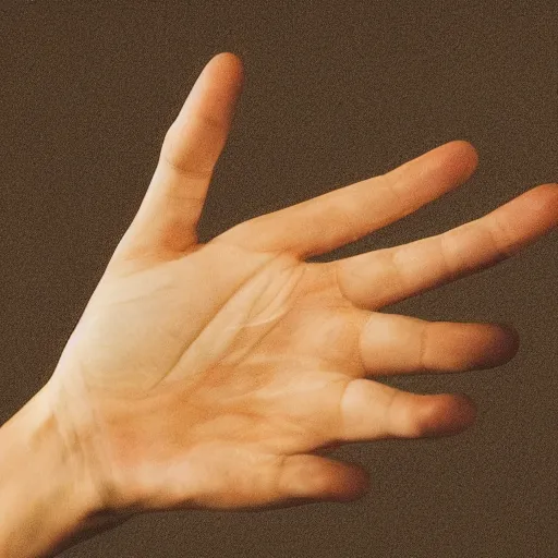 Image similar to a hand