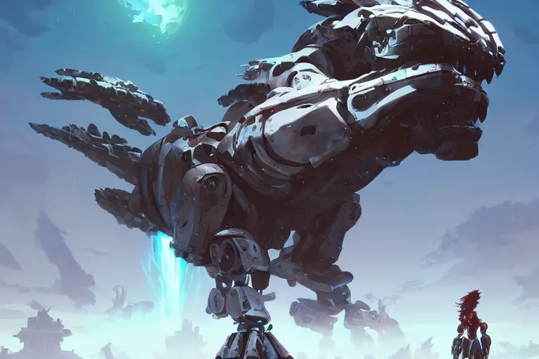 Image similar to stormbird machine mecha animal beast robot of horizon forbidden west horizon zero dawn bioluminiscence, behance hd by jesper ejsing, by rhads, makoto shinkai and lois van baarle, ilya kuvshinov, rossdraws global illumination