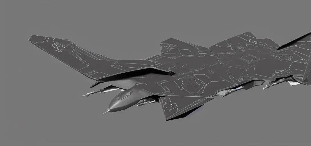 Image similar to mechanized moth with wings spread, gunmetal grey, very symmetrical, orthographic view, top down view, bottom view, side view, blueprints, mecha, lockheed martin f - 3 5 lightning ii, fighter jet, cybernetic, robotic, highly detailed, artstation, autodesk maya, super realistic, unreal engine