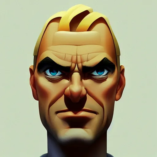 Image similar to face icon stylized minimalist goldfinger, loftis, cory behance hd by jesper ejsing, by rhads, makoto shinkai and lois van baarle, ilya kuvshinov, rossdraws global illumination