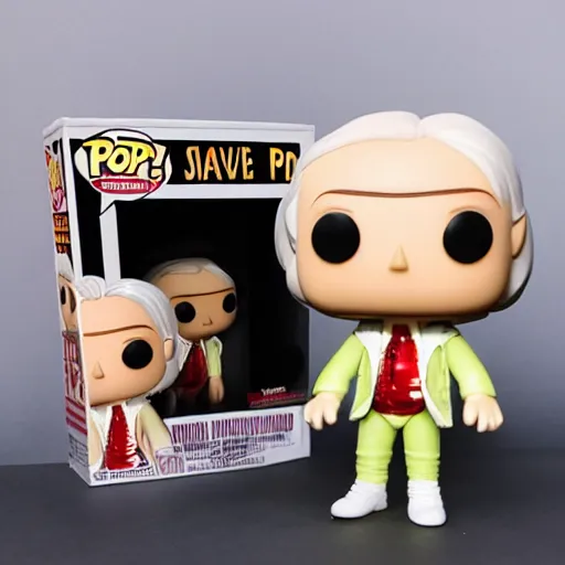 Image similar to Jimmy Saville as a Funko Pop, Studio light, sharp focus,