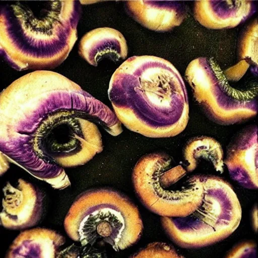 Image similar to “ psychedelic magic portobello mushrooms ”