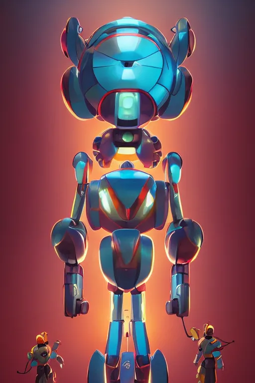 Image similar to metabots medabots medarotto medarot robot minimalist comics helmet mask neon cybereye, behance hd by jesper ejsing, by rhads, makoto shinkai and lois van baarle, ilya kuvshinov, rossdraws global illumination ray tracing hdr radiating a glowing aura