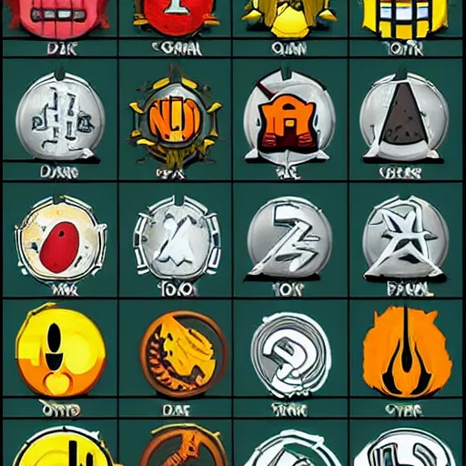 Image similar to top 9 call of duty perk symbols