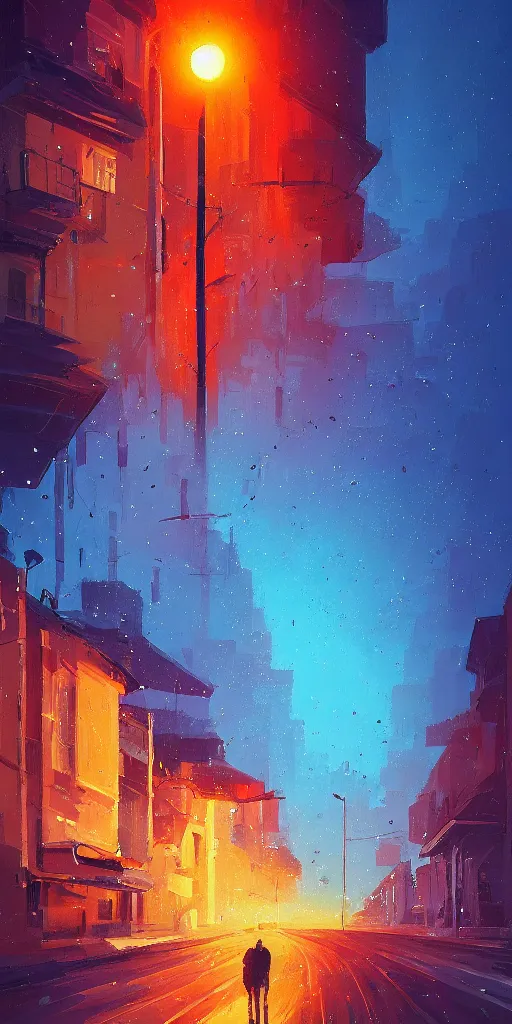 Prompt: i've been trying to call, by alena aenami