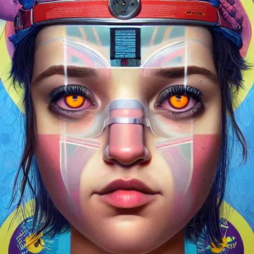 Image similar to lofi SCP portrait, Pixar style, by Tristan Eaton Stanley Artgerm and Tom Bagshaw.