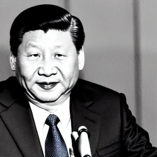 Prompt: chinese president xi jinping as a baby