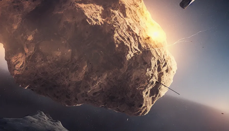 Prompt: A huge meteorite is about to hit Paris, hyperdetailed, artstation, cgsociety, 8k