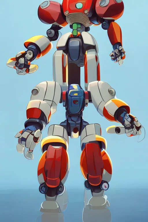 Image similar to metabots medabots medarotto medarot robot minimalist comics, behance hd by jesper ejsing, by rhads, makoto shinkai and lois van baarle, ilya kuvshinov, rossdraws global illumination ray tracing hdr radiating a glowing aura