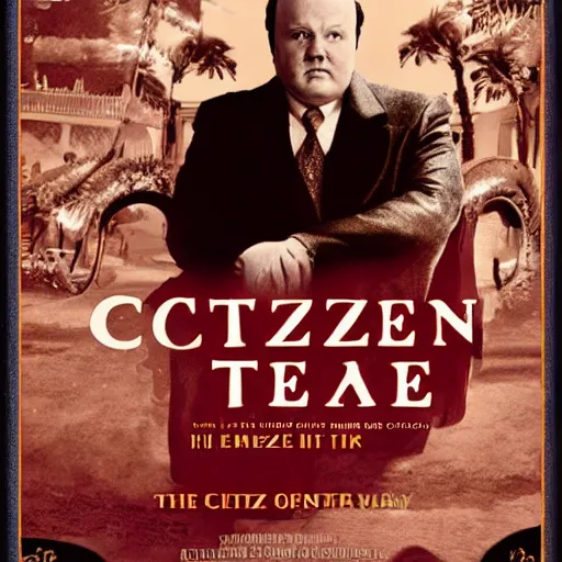 Prompt: citizen kane 2 poster