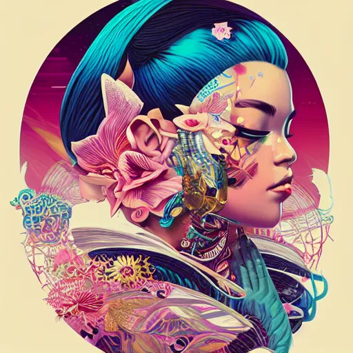 Image similar to Tristan Eaton, victo ngai, artgerm, Perfect princess