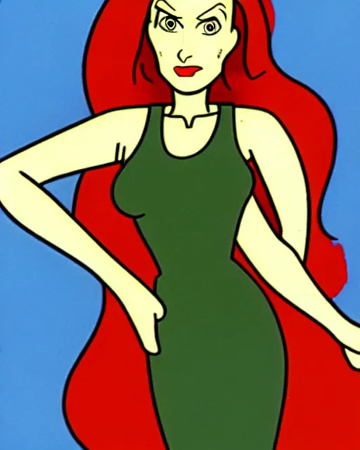 Image similar to an animation cel of dana scully, in the style of g. i. joe ( 1 9 8 3 )