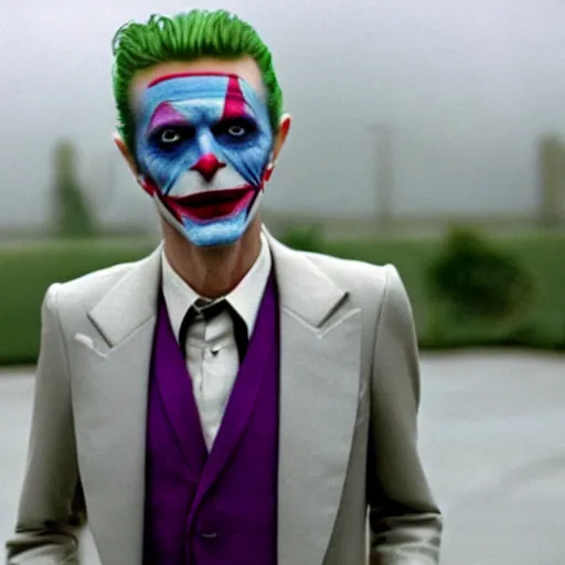 Image similar to David Bowie as The Joker