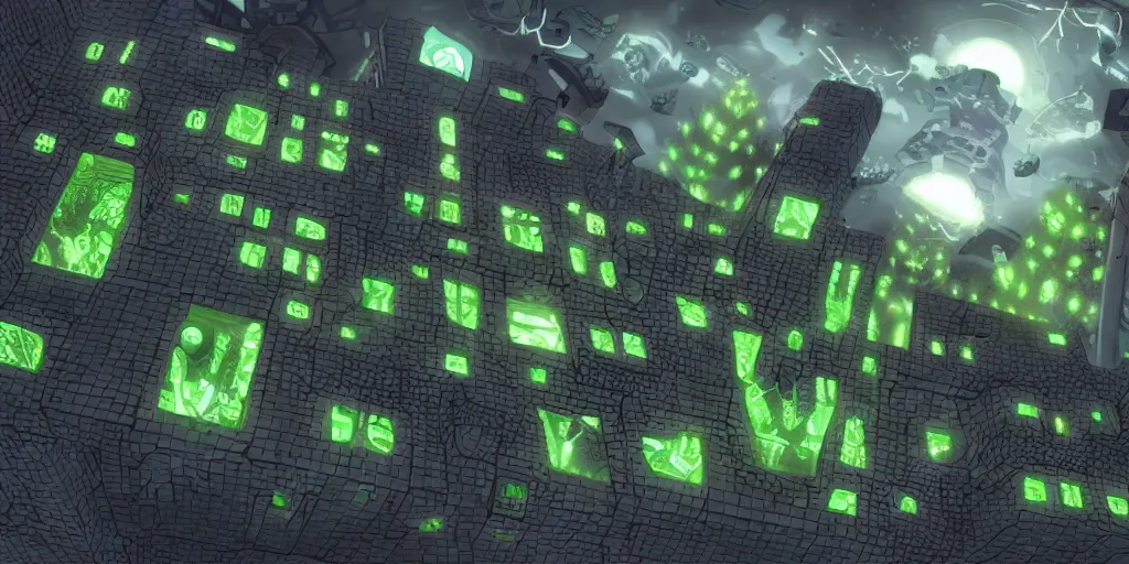 Prompt: the borg invading ponyville