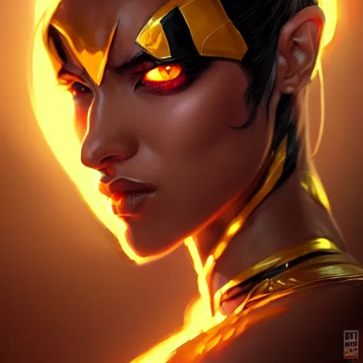 Image similar to beautiful scorpion woman character, confident pose, sharp focus, illustration, highly detailed, concept art, matte, trending on artstation, anime, comics, marvel, art by wlop and artgerm and greg rutkowski, h 6 4 0