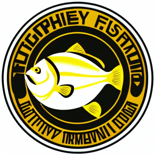 Prompt: fishery logo, corporate, vector, unsplash, purism, logo, iso 2 0 0, 1 9 9 0 s