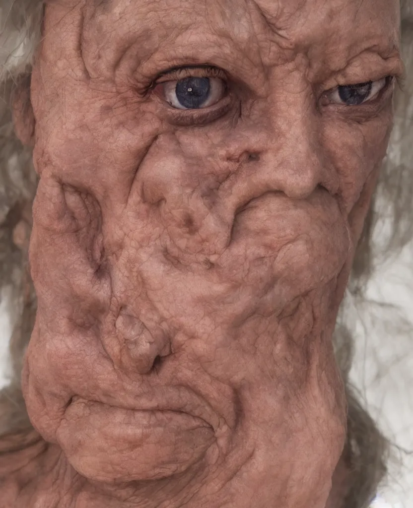 Image similar to photo of an ugly woman, realistic, 8 k