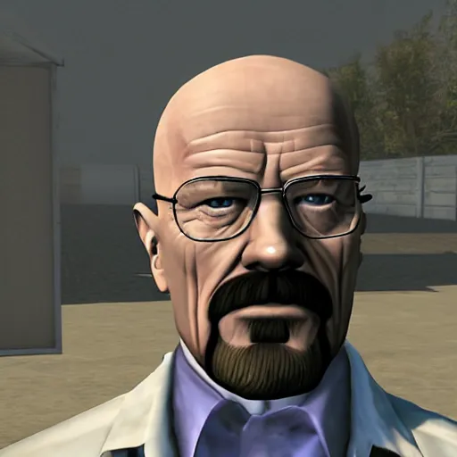 Image similar to walter white in gmod