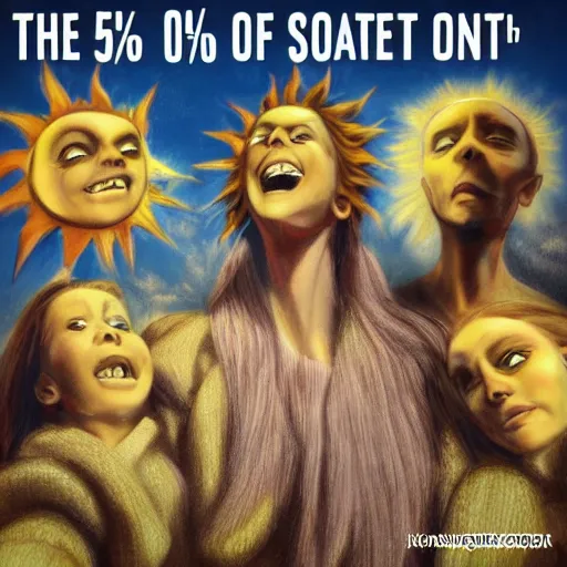 Image similar to the sun is 5 0 % brighter and everyone is terrified