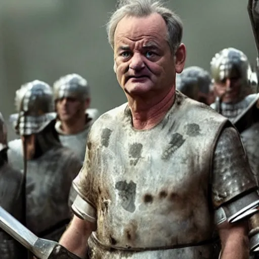 Image similar to bill murray starring in 3 0 0
