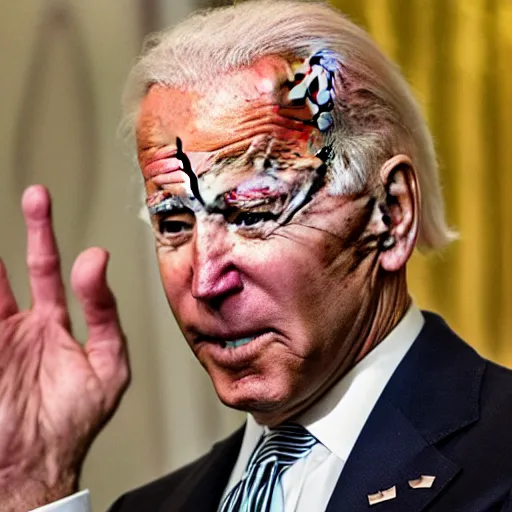 Prompt: joe biden as mr potatoe