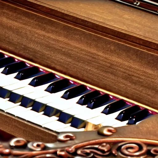 Image similar to Kermit the frog playing a piano concerto on a grand piano close up 4k hd