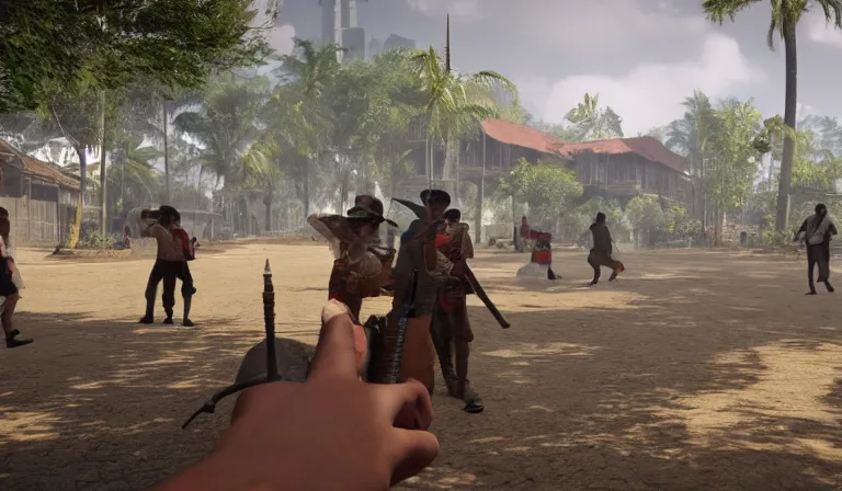 Image similar to FPS set in the colonial Philippines, PS5