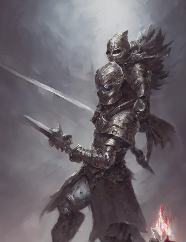 Image similar to an isolated masked warrior in crystalline diamond armour holding a diamond spear, by frank fazetta and peter mohrbacher, trending on artstation, digital art, 4 k resolution, detailed, high quality, hq artwork, coherent, insane detail, concept art, character concept, character full body portrait