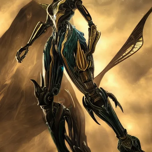 Image similar to highly detailed exquisite warframe fanart, looking up at a 500 foot tall giant elegant beautiful saryn prime female warframe, as an anthropomorphic robot female dragon, posing elegantly over your tiny form, looking down at you, proportionally accurate, anatomically correct, sharp claws, , detailed legs looming over you, two arms, two legs, camera close to the legs and feet, camera looking up, giantess shot, upward shot, ground view shot, leg and hip shot, front shot, epic cinematic shot, high quality, captura, realistic, professional digital art, high end digital art, furry art, giantess art, anthro art, DeviantArt, artstation, Furaffinity, 3D, 8k HD render, epic lighting